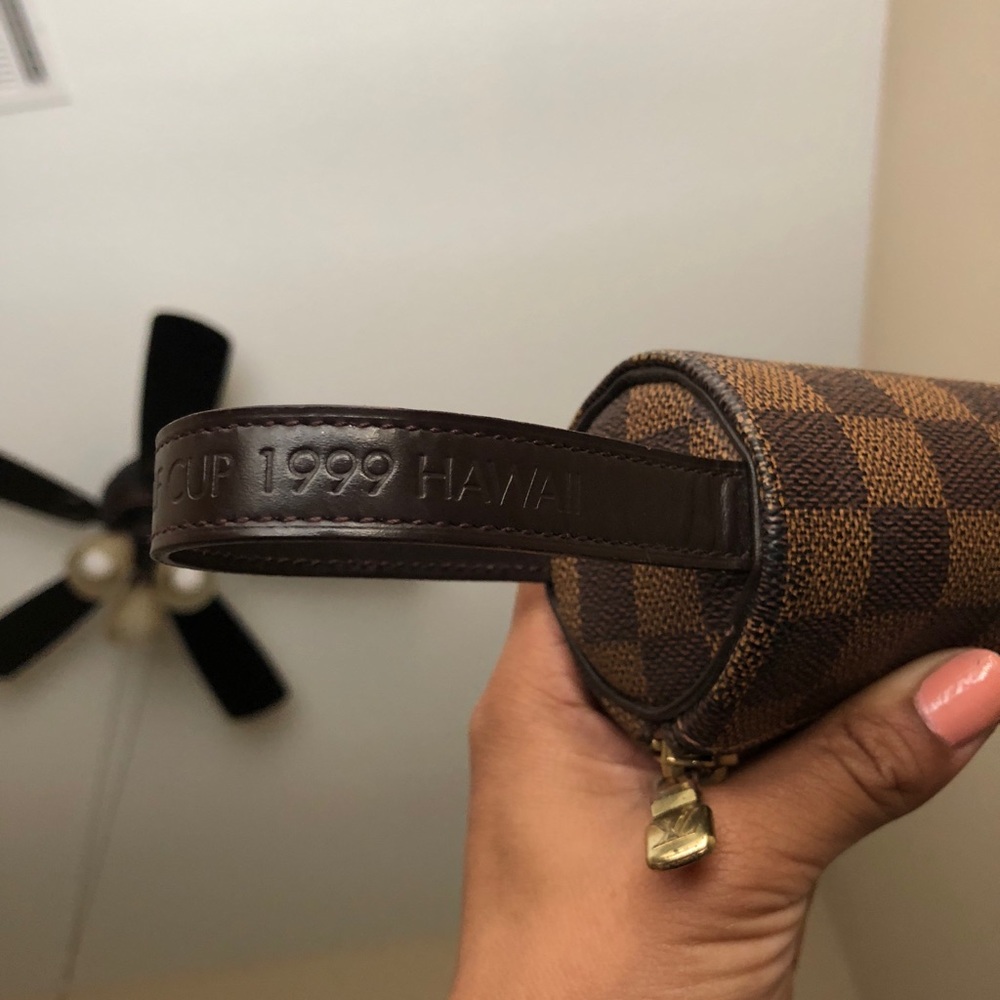 Louis Vuitton 1999 Hawaii golf cup purse w/ handle